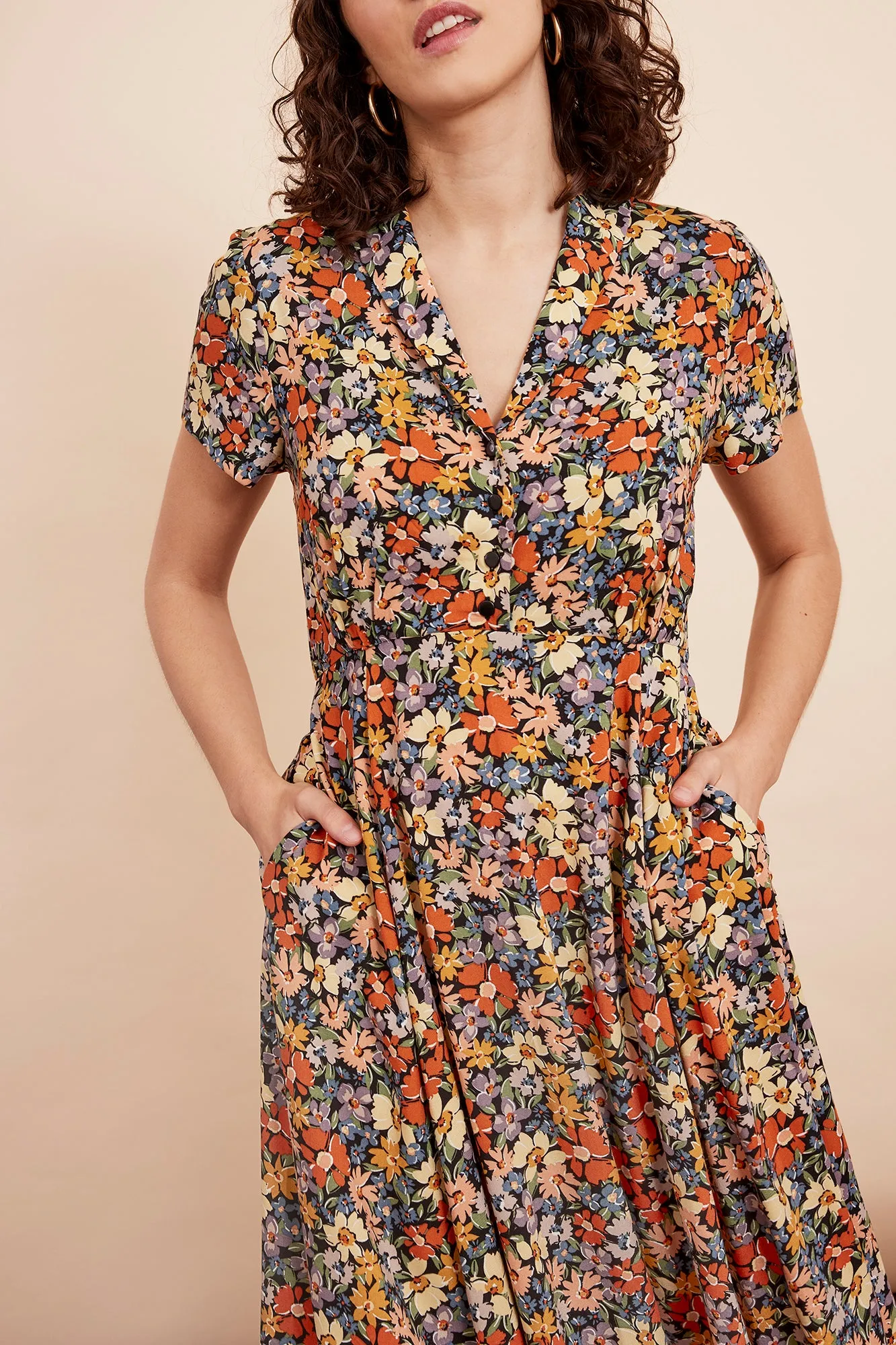 Adele Garden Floral Dress