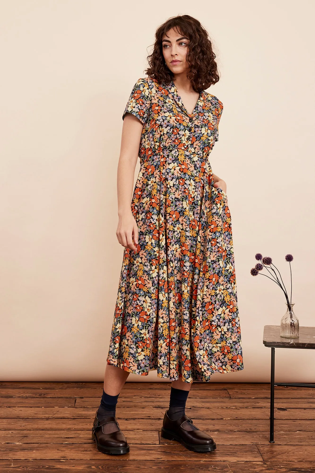 Adele Garden Floral Dress