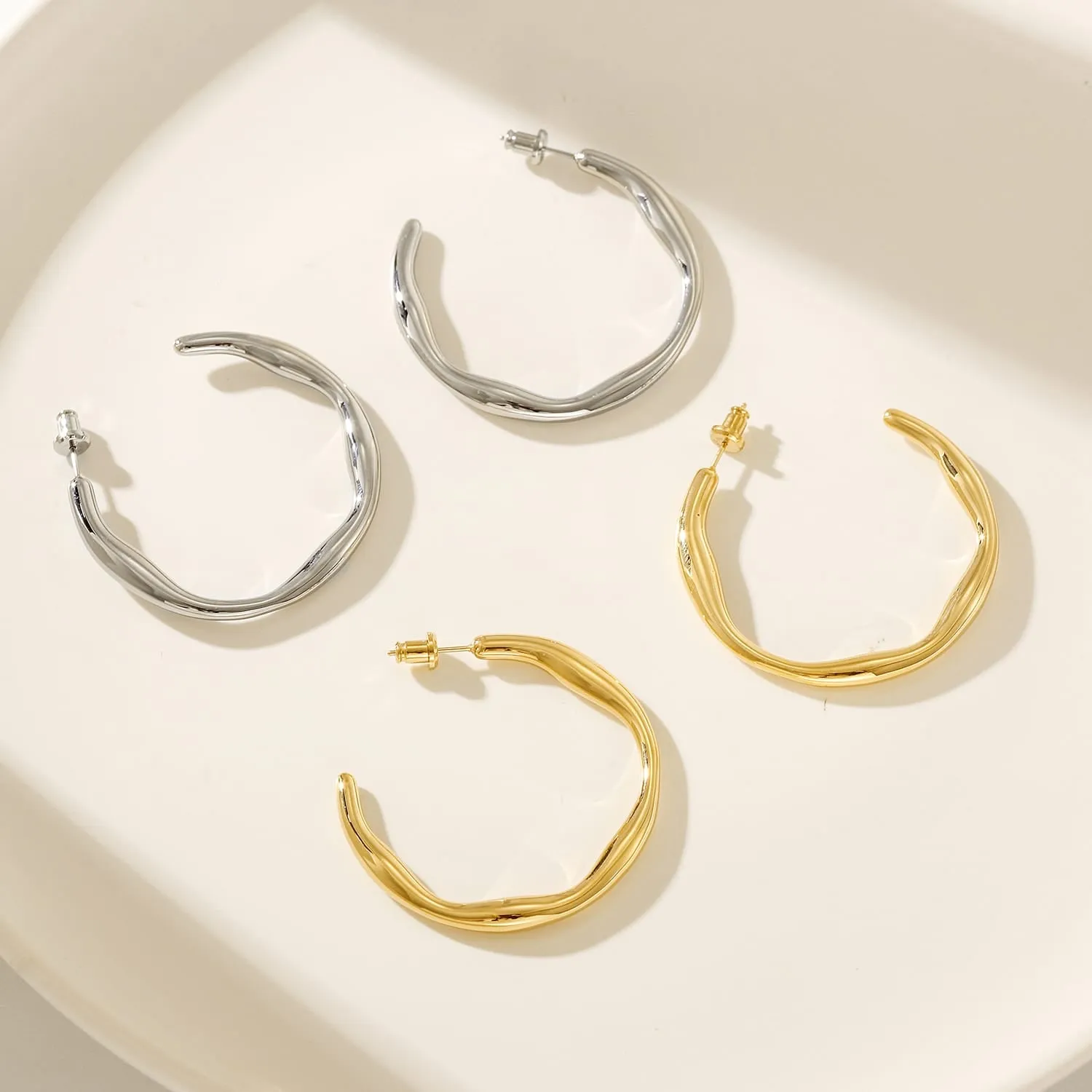 Bamboo Stainless Hoop