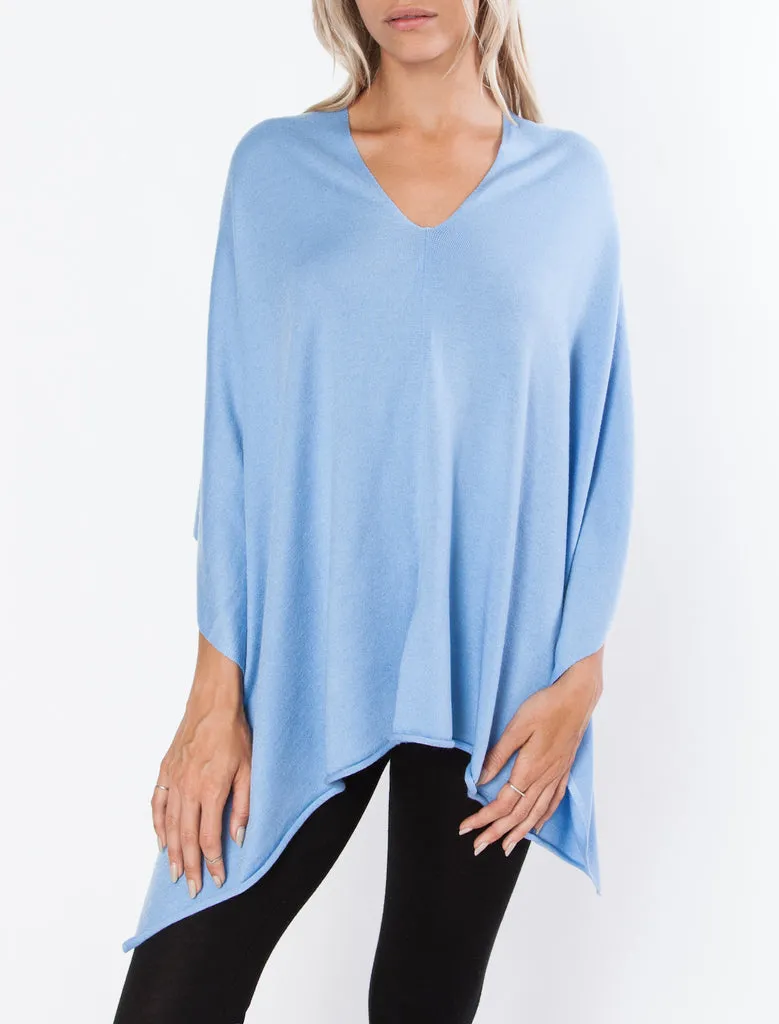 Eden II Poncho - Light Blue