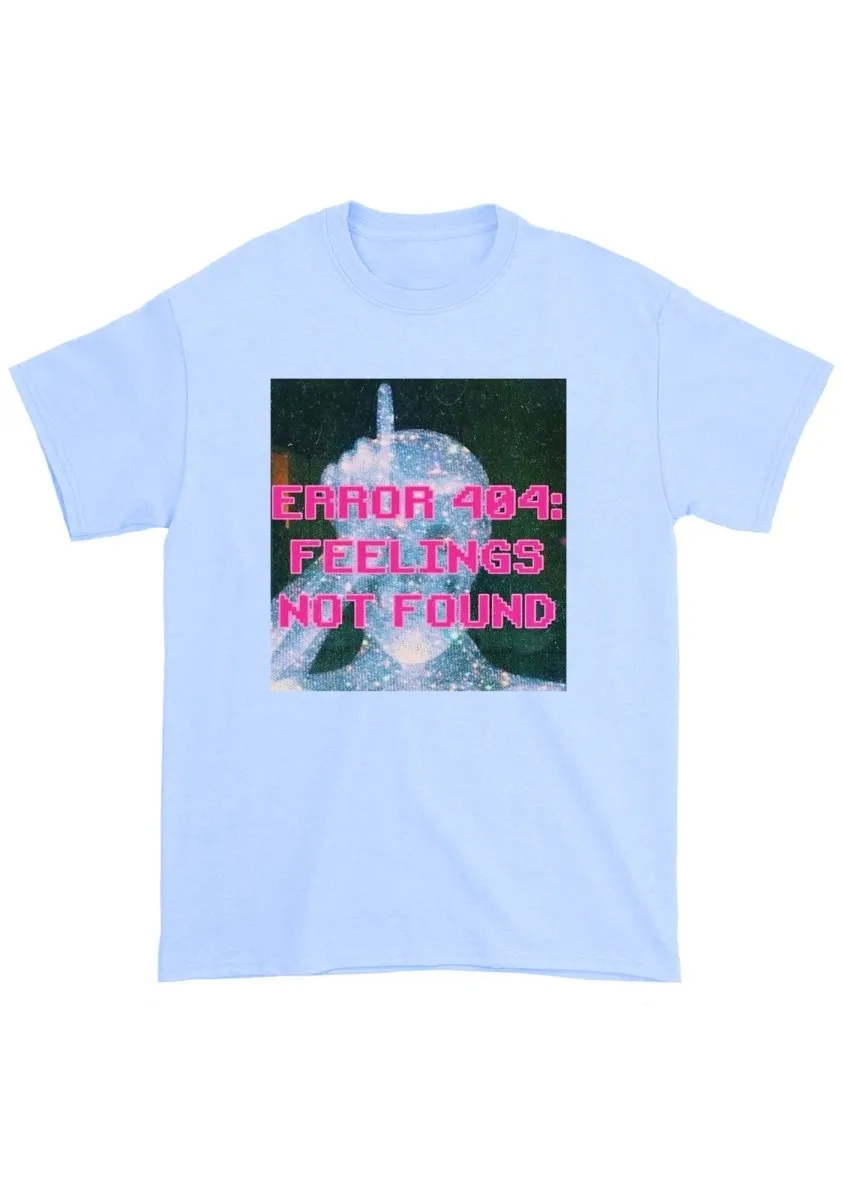 Error Feelings Not Found Chunky Shirt