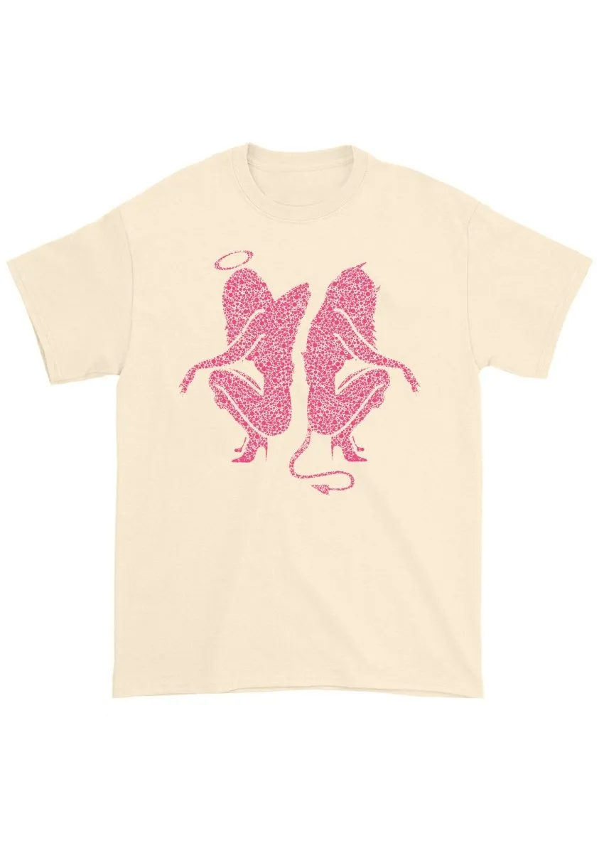 Good Angel & Evil Demon Chunky Shirt