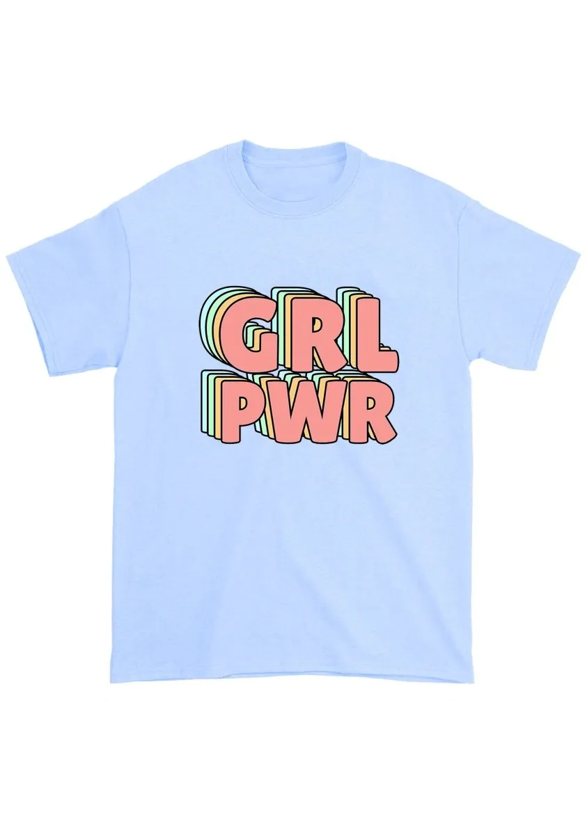 GRL PWR Chunky Shirt
