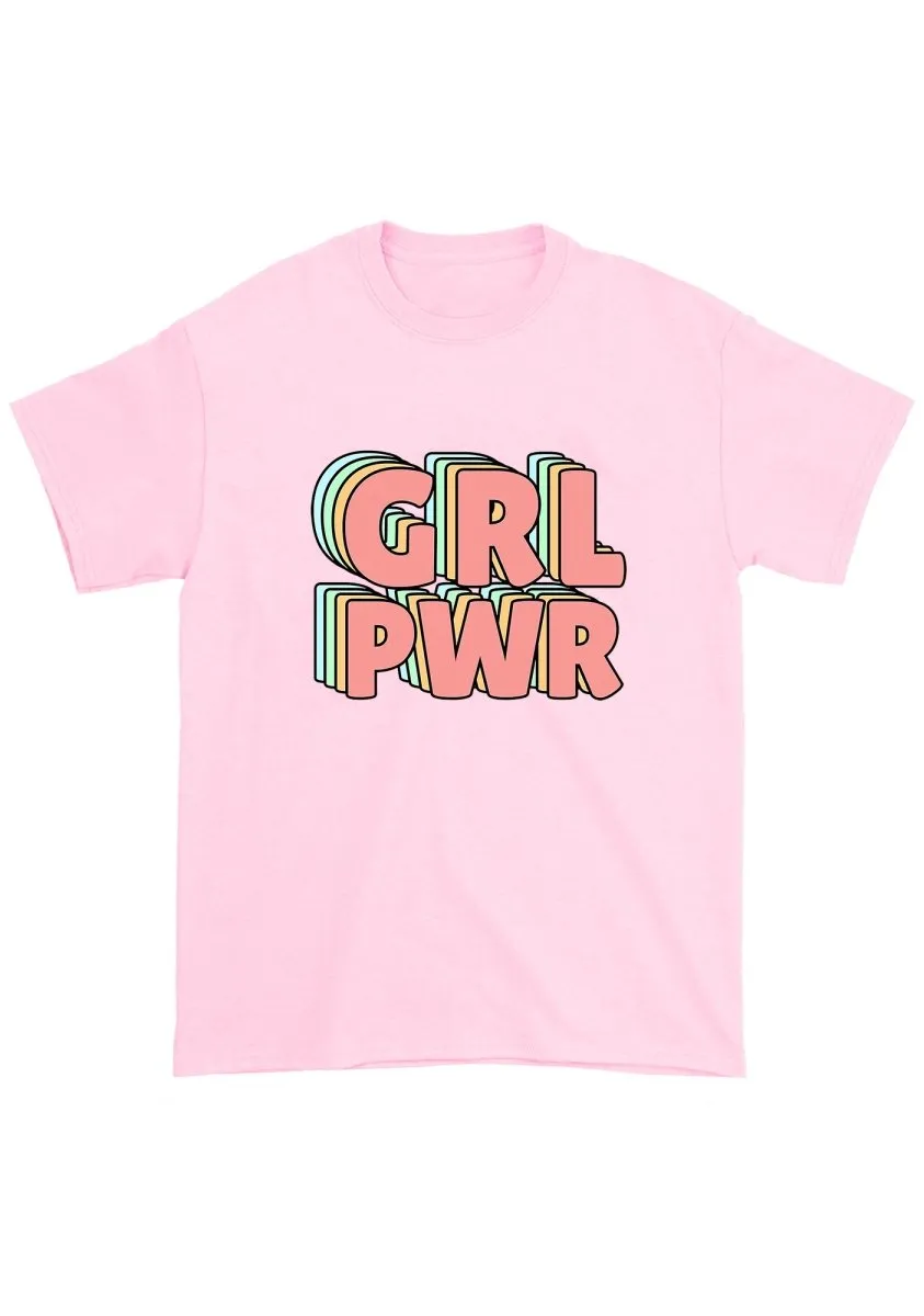 GRL PWR Chunky Shirt