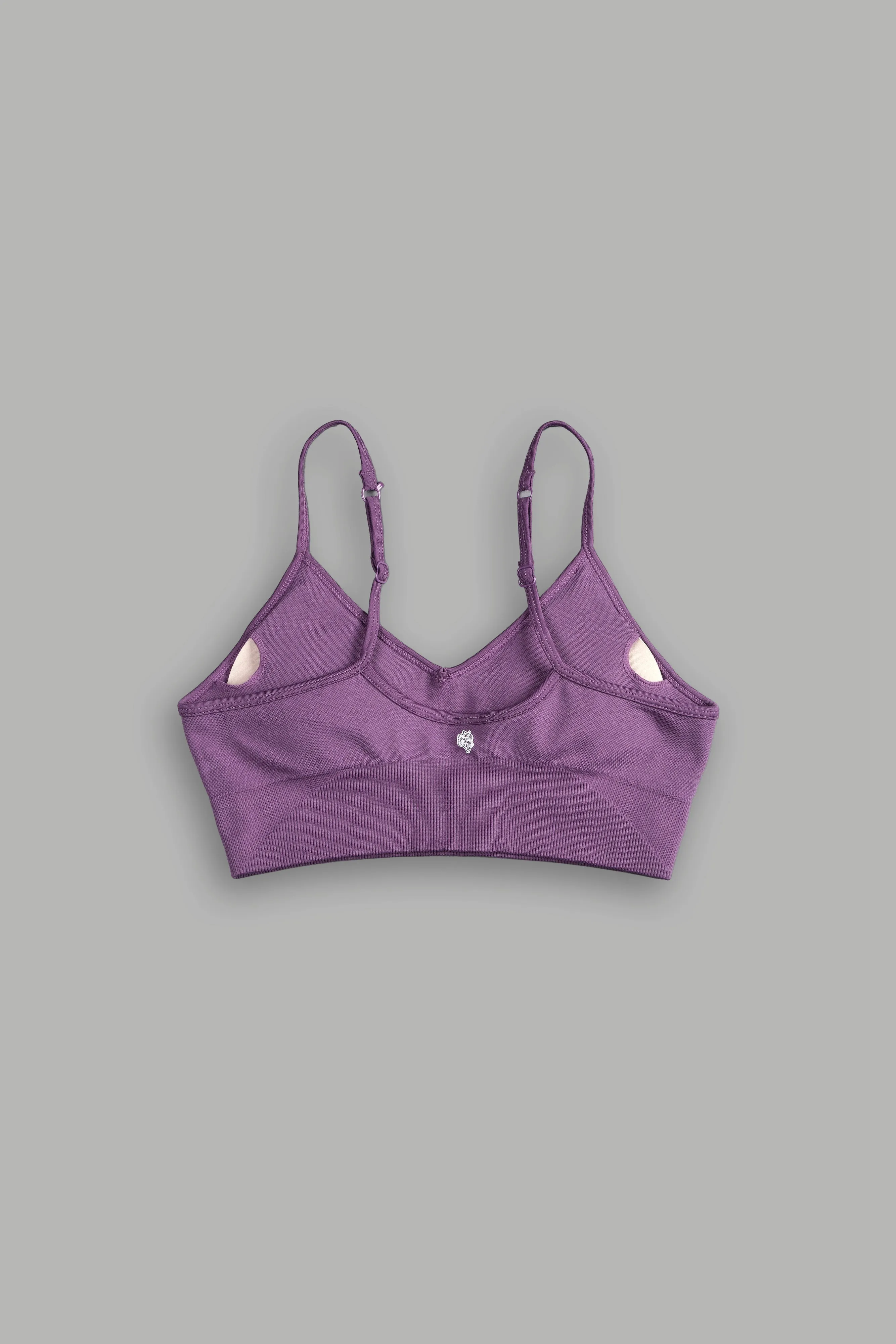 Hesh Forever "Everson Seamless" Sports Bra in Darc Violet