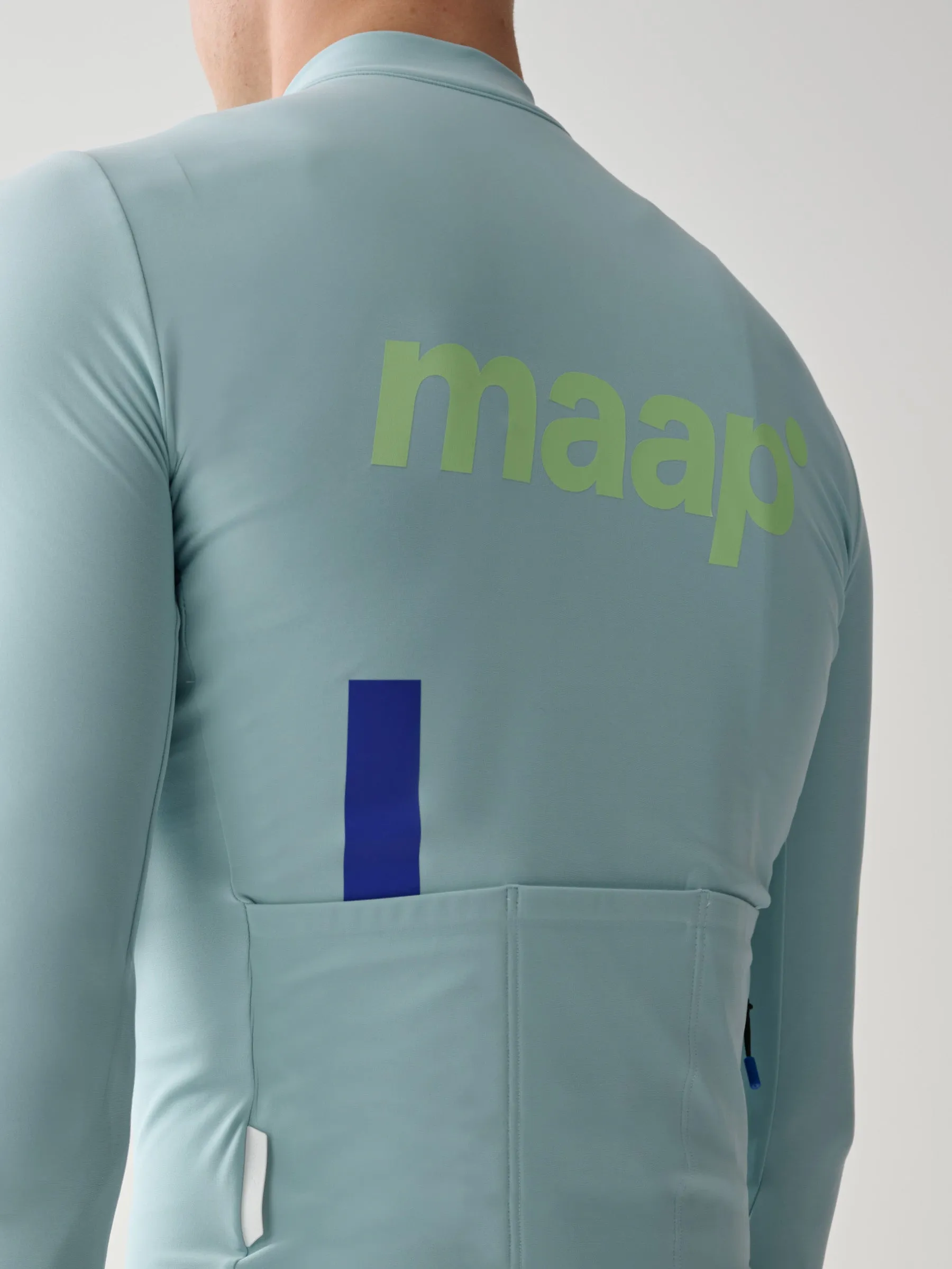 MAAP Training Men's Thermal Longsleeve Jersey Stella Blue