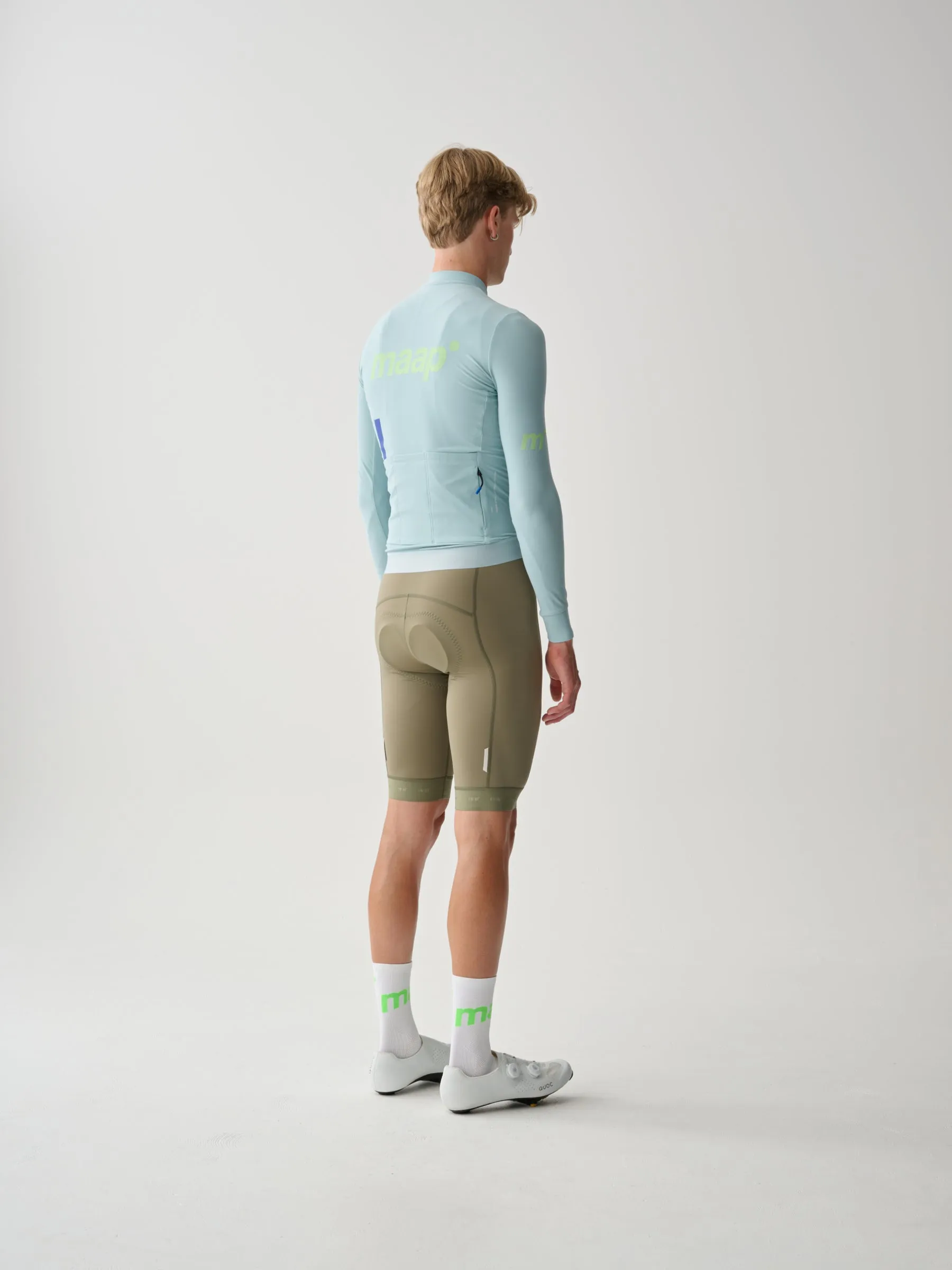 MAAP Training Men's Thermal Longsleeve Jersey Stella Blue