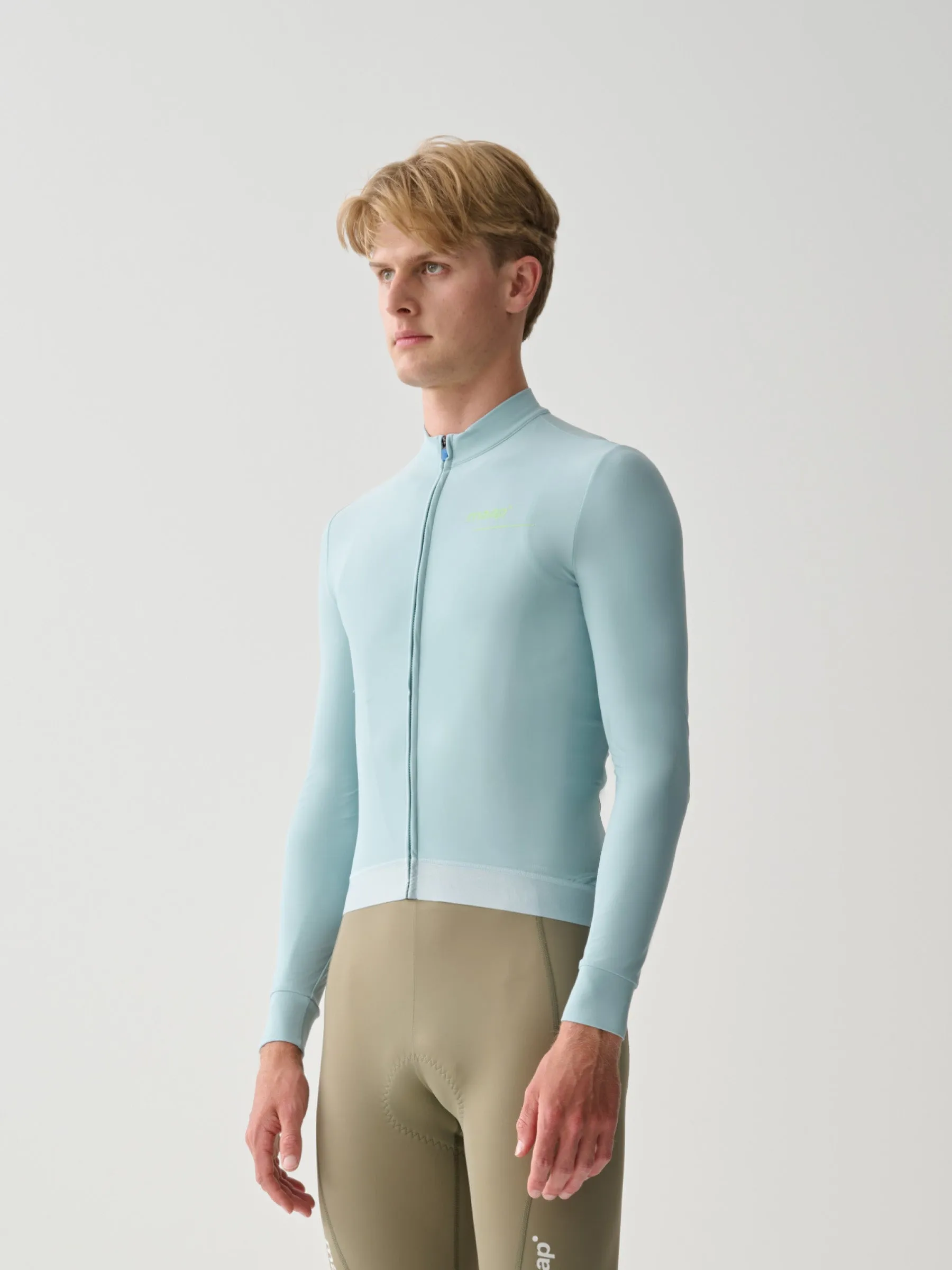 MAAP Training Men's Thermal Longsleeve Jersey Stella Blue