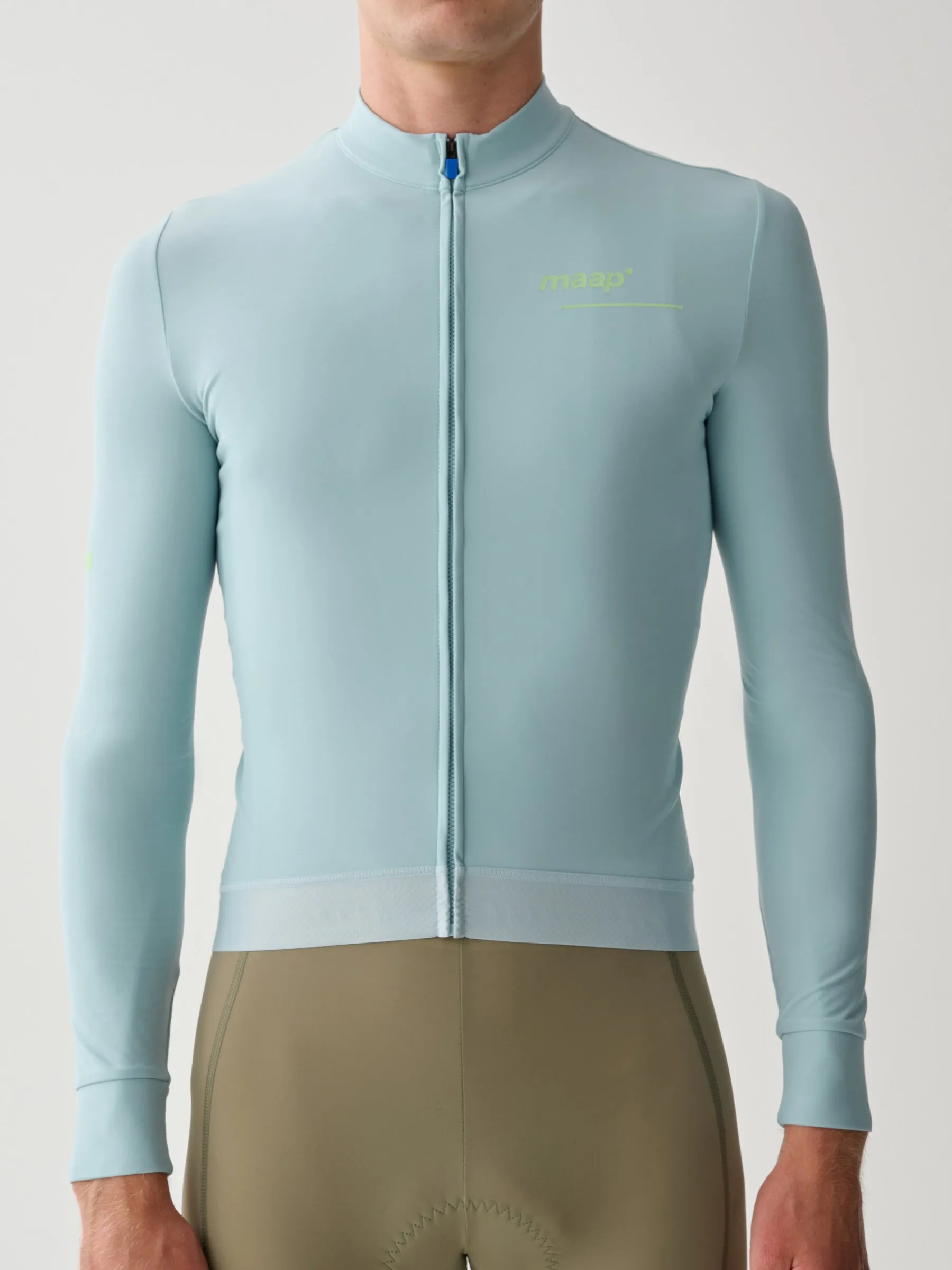 MAAP Training Men's Thermal Longsleeve Jersey Stella Blue