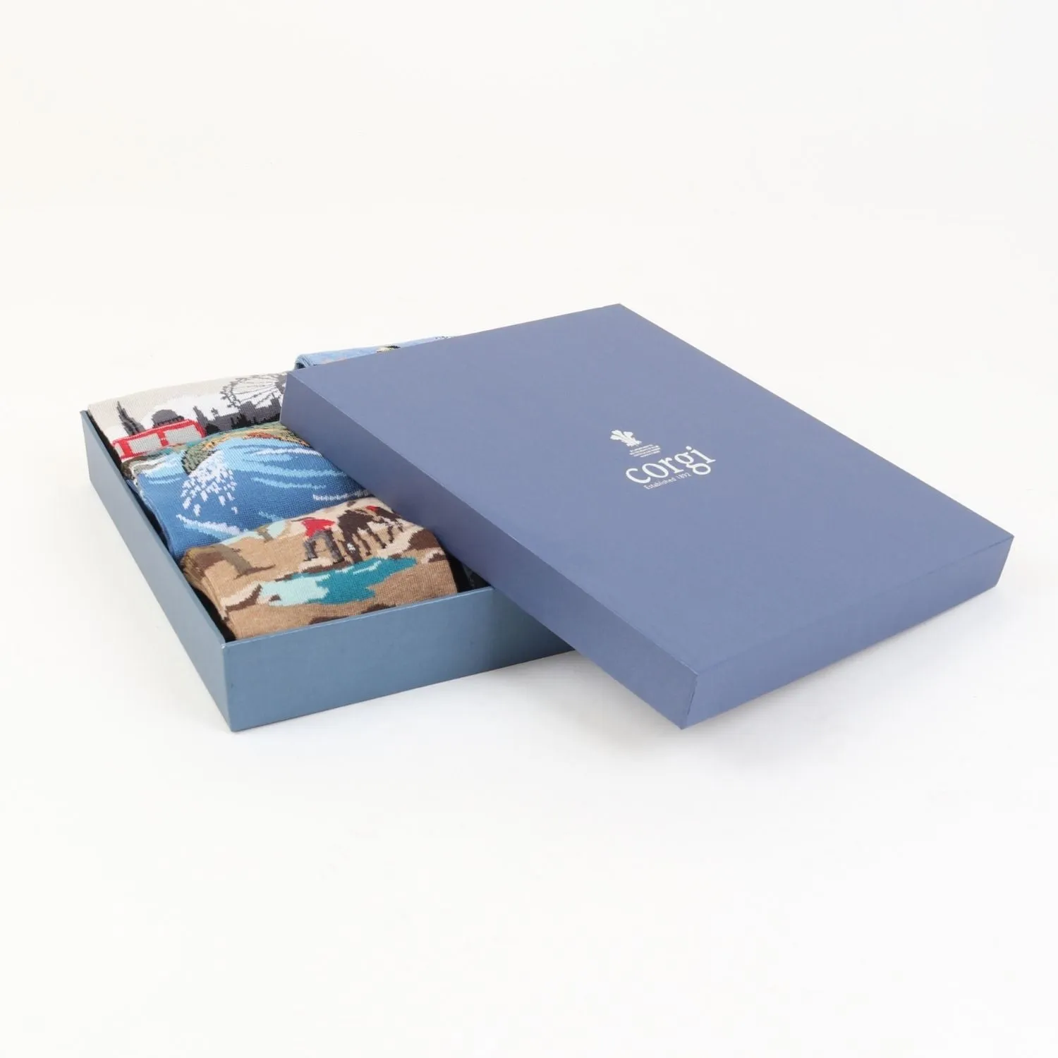 Men's Artists Palette 6-Pair Cotton Gift Box