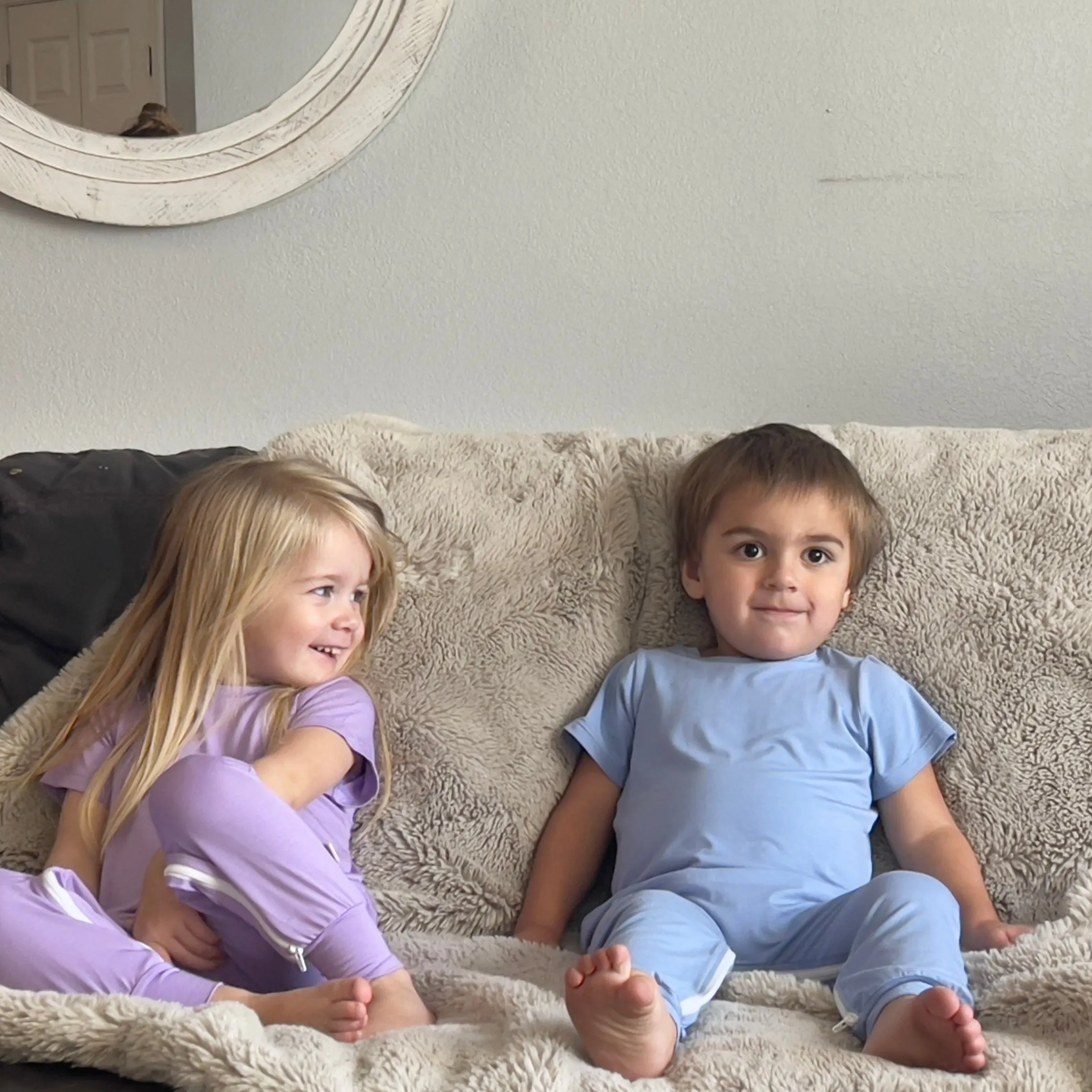 Ocean Bamboo Lyocell Zip Romper