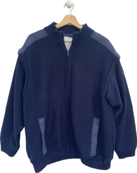 Paul & Shark Navy Blue Reversible Jacket UK XL