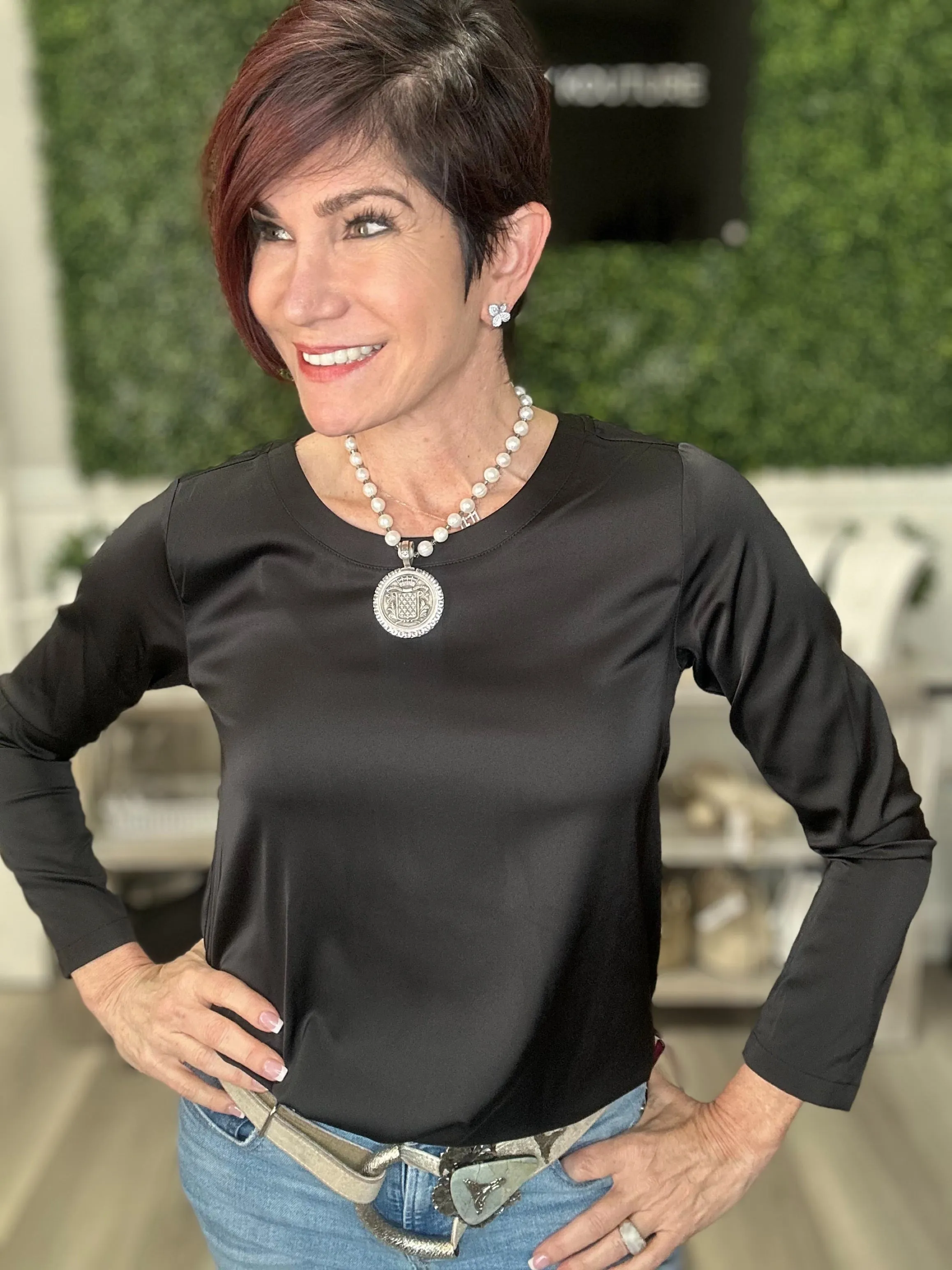 Round Neck Blouse