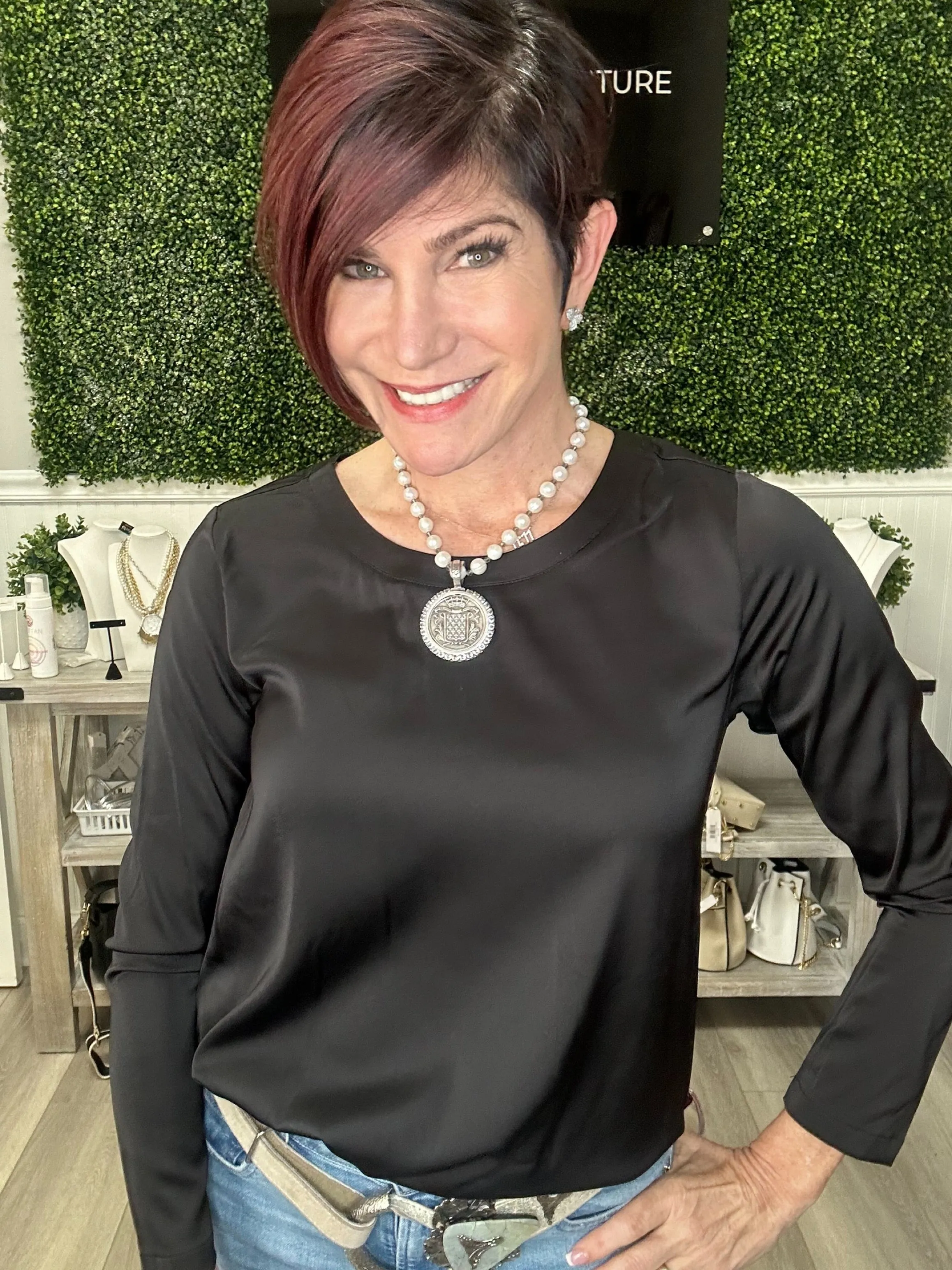 Round Neck Blouse