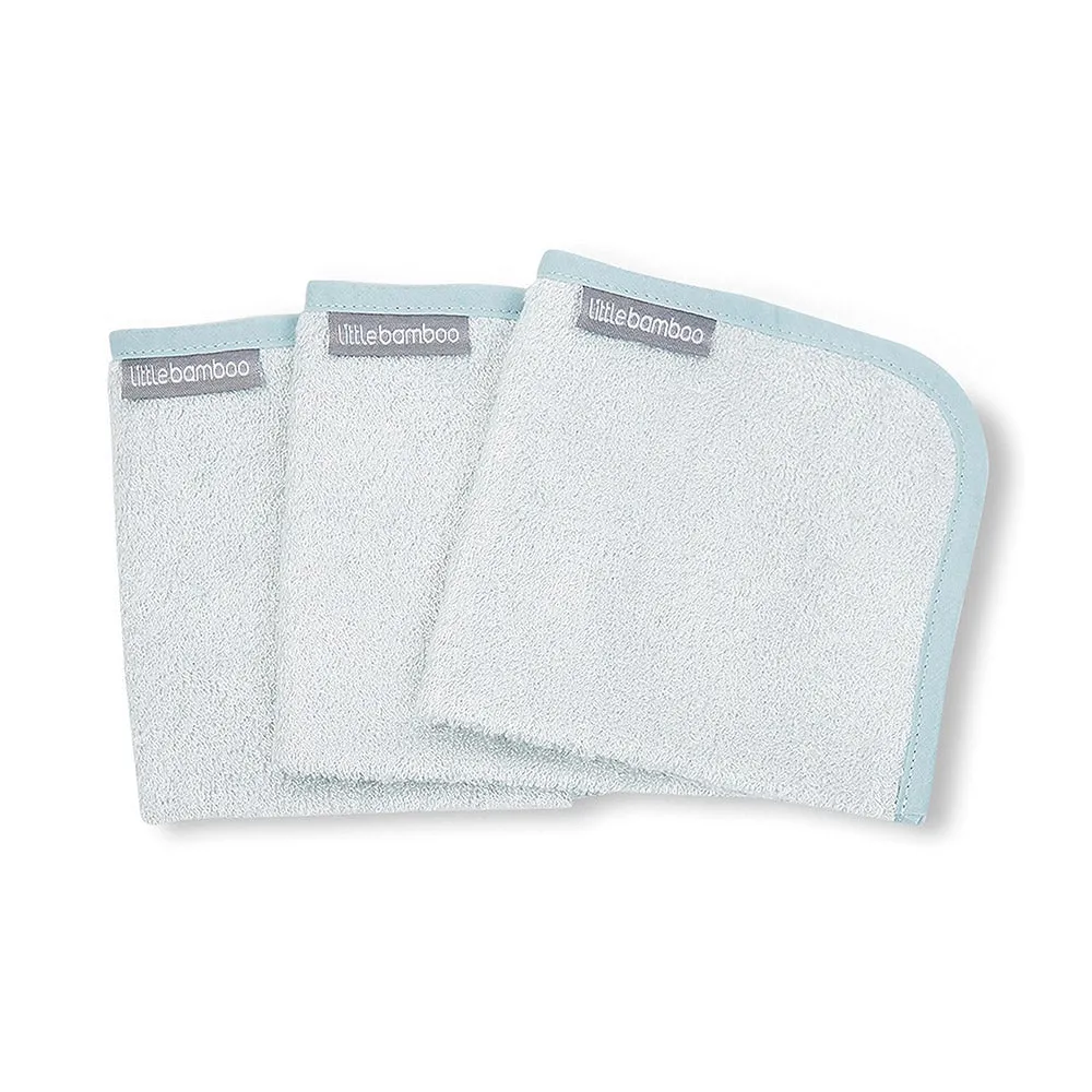 Towelling Baby Face Washer 3 Pack | Whisper